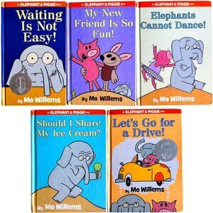 ELEPHANT & PIGGIE by Mo Willems Hardcover Set EUC